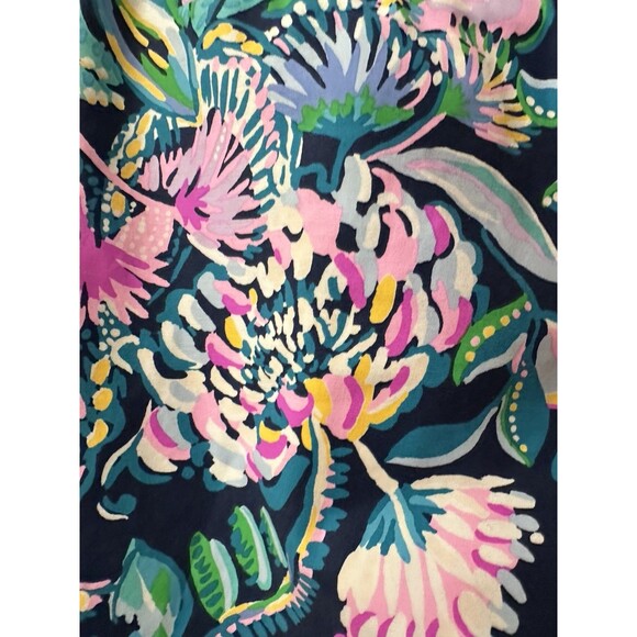 Lilly Pulitzer Womens Size 2 Kelly Stretch Pant High Tide Navy She's Got Sol EUC - Picture 6 of 8